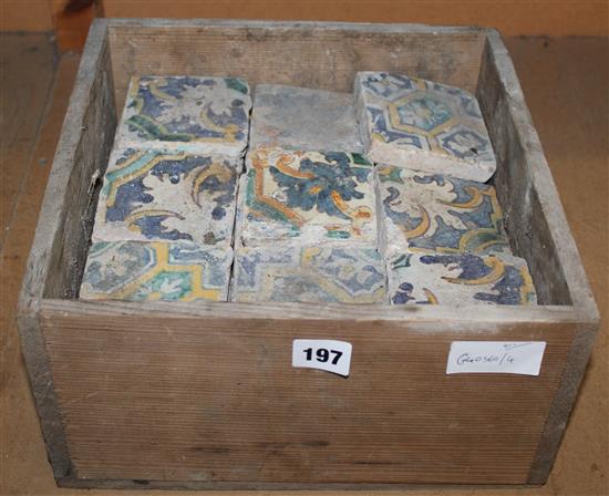 Quantity of Persian tiles